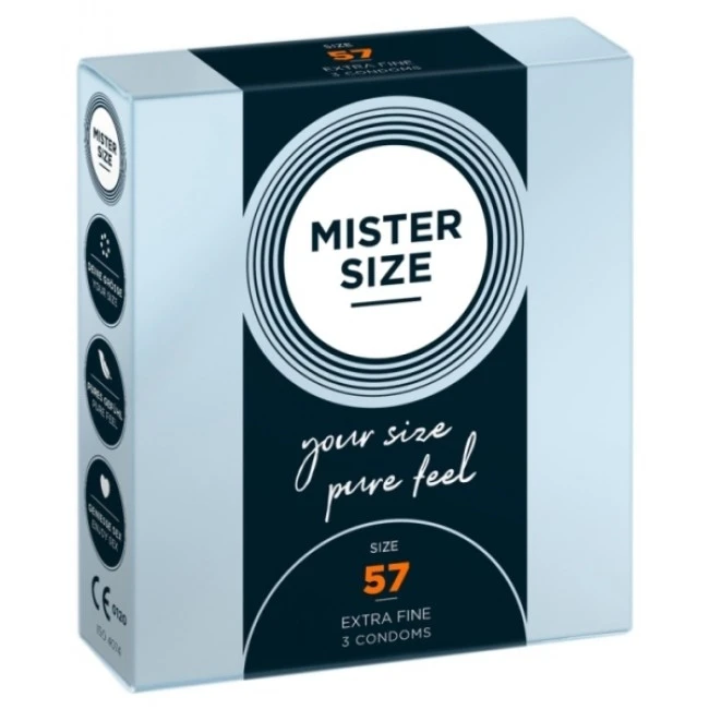 Mister Size 57mm 3er 3 Mister Size 57mm 3er