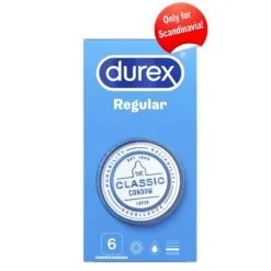 N Durex Regular 6 Condoms -Sex Toys Verkäufe 04300990000 5