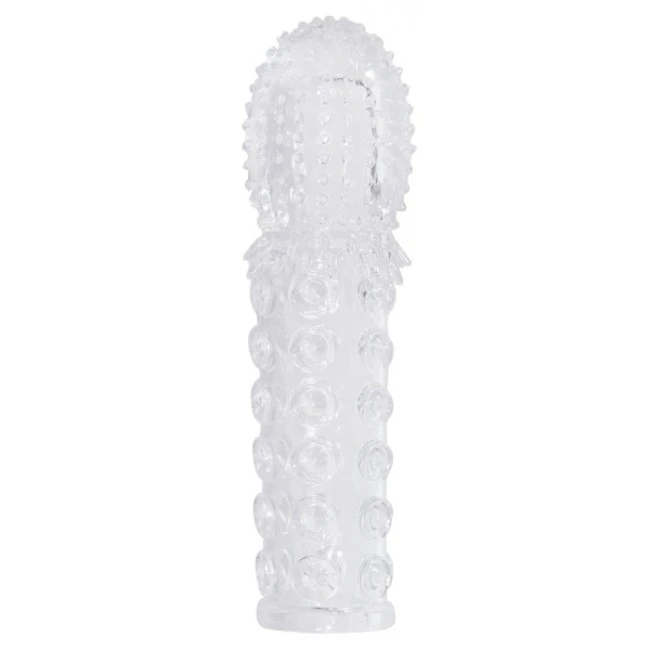 You2Toys Crystal Clear Penis Sleeve Wit 4 You2Toys Crystal Clear Penis Sleeve Wit – Bild 2