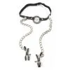 Fetish Fantasy Series O-Ring Gag With Nipple Clamps -Sex Toys Verkäufe 05294600000 5