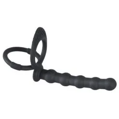 Black Velvets Cock & Ball Ring