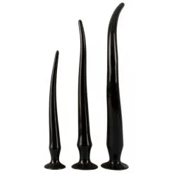 You2Toys Super Long Anal Plug Set Black