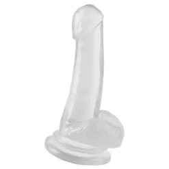 Basix Rubber Works BRW 8 Suction Cup Dong Clear