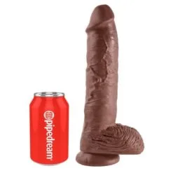 King Cock KC 10 Cock With Balls Brown -Sex Toys Verkäufe 05420320000 2