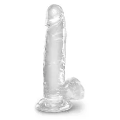 King Cock Clear KCC 7 Cock With Balls