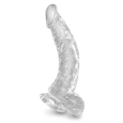 King Cock Clear KCC 7,5 Cock With Balls