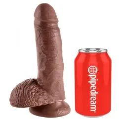 King Cock 7 Cock W Balls Brow -Sex Toys Verkäufe 05445400000 2