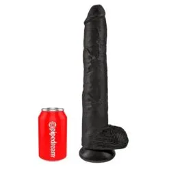 King Cock 14 Cock W Balls Dar