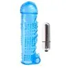 CLASSIX C Textured Sleeve & Bullet Blu -Sex Toys Verkäufe 05450900000 3