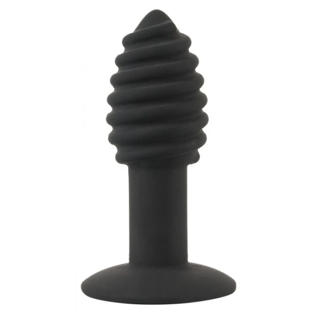 Black Velvets Twist Butt Plug 3 Black Velvets Twist Butt Plug