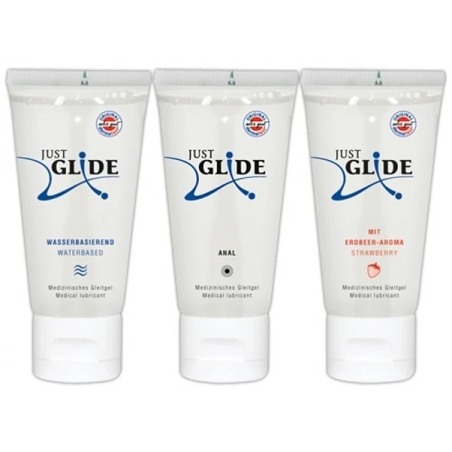 Just Glide 3x50 Ml 4 Just Glide 3x50 Ml – Bild 2