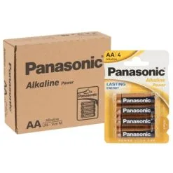 Batterie Panasonic AA 12x4er