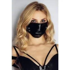Noir Maske Nieten