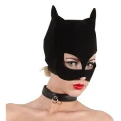 Bad Kitty Kopfmaske Schwarz